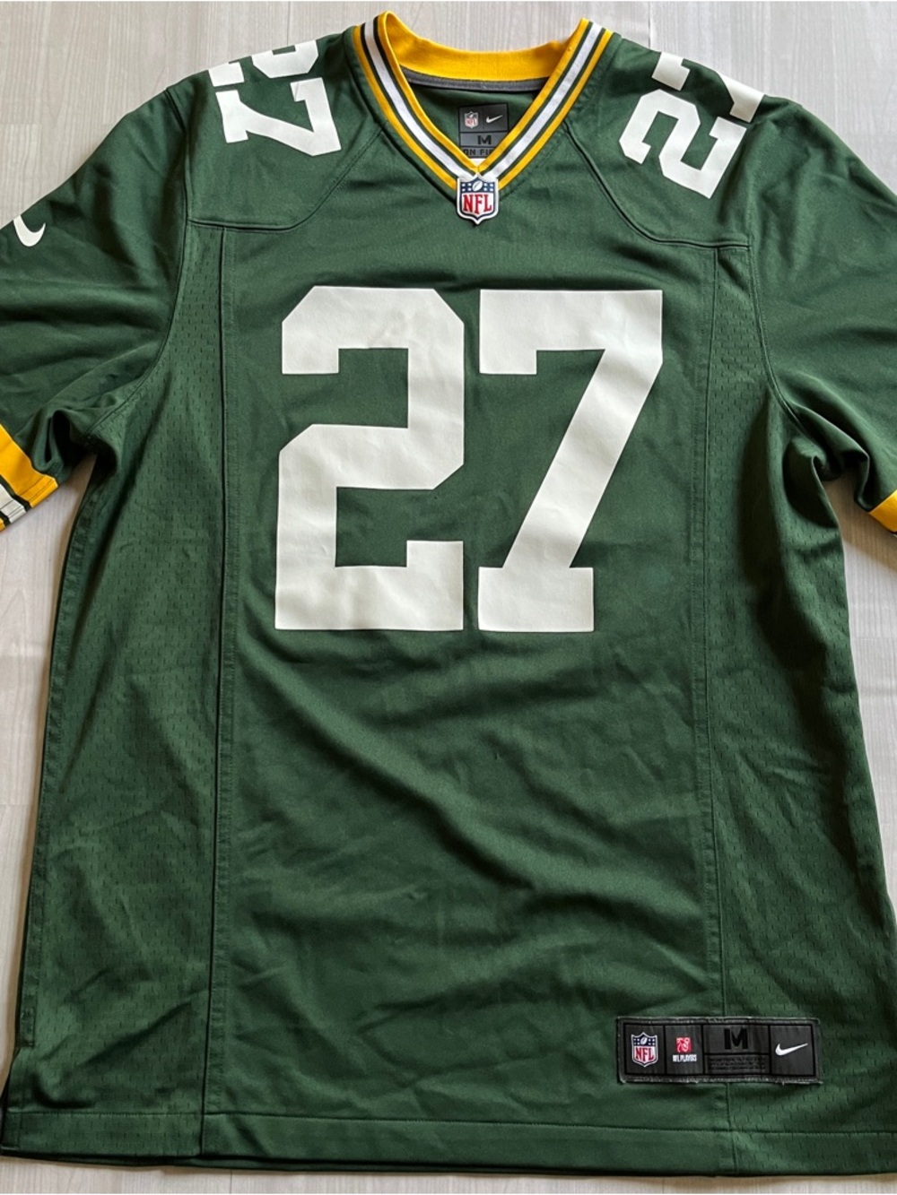 NFL Green Bay Packers Jersey Men’s M Nike On The Field  #27 Eddie Lacy Football